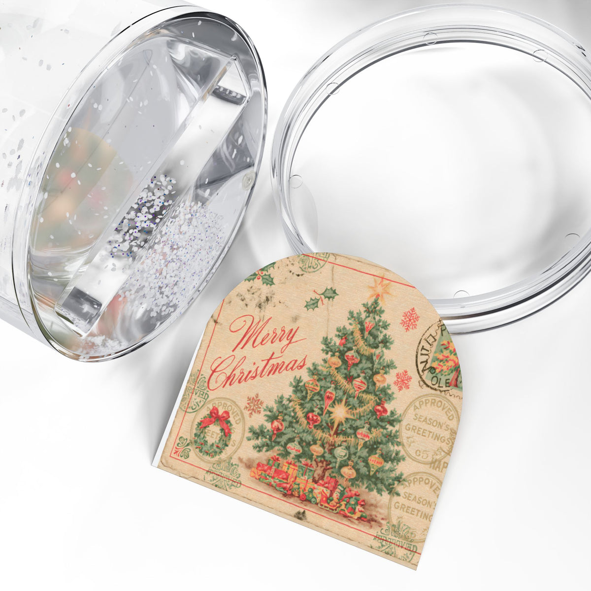 Vintage Noel Snow Globe