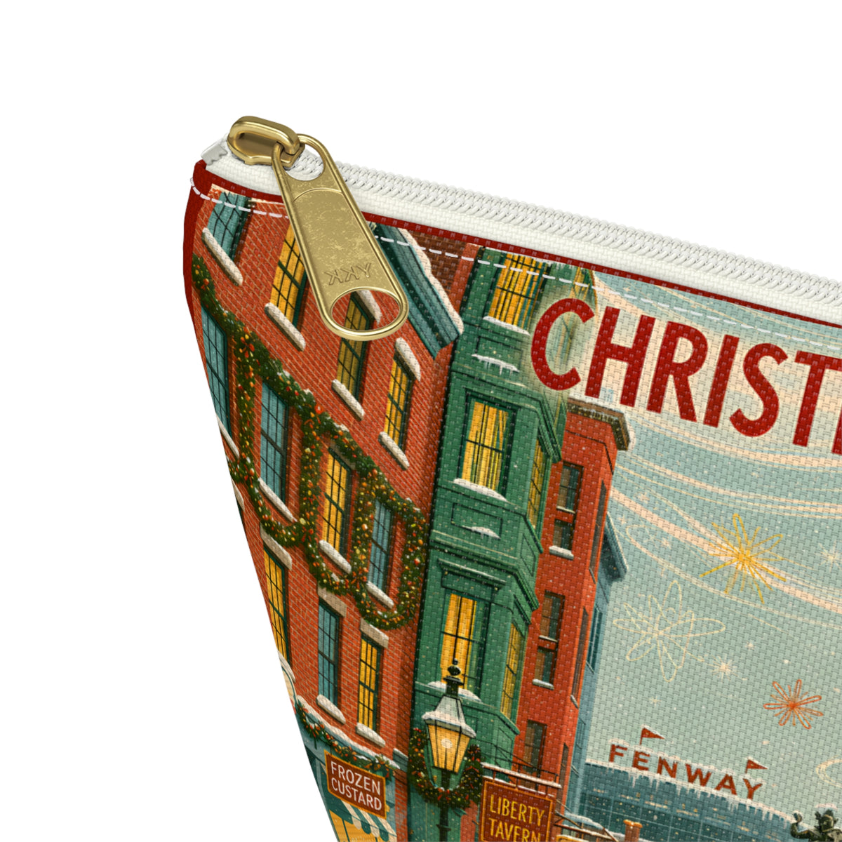 Christmas in Boston Accessory Pouch