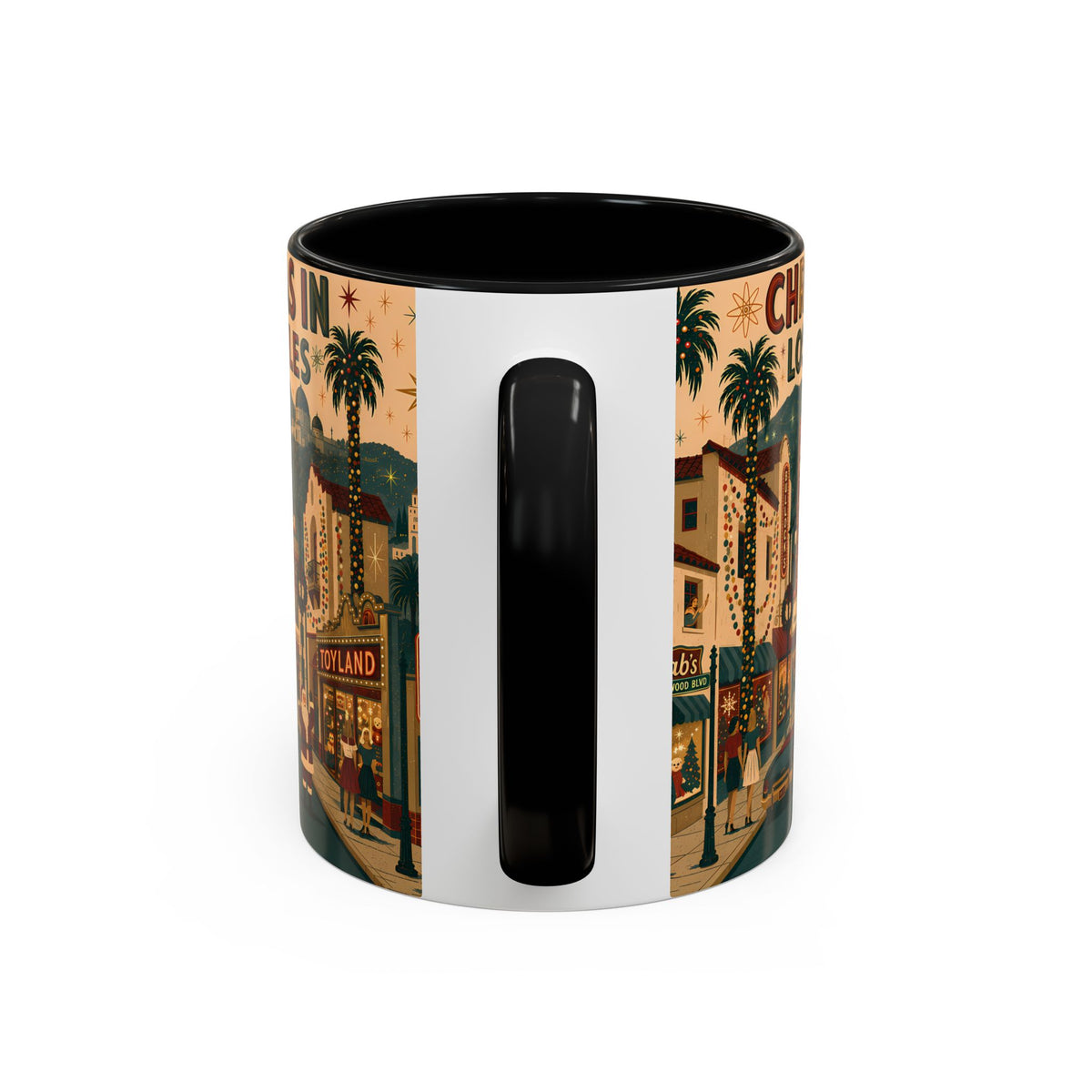 Christmas in Los Angeles Coffee Mug (11oz)