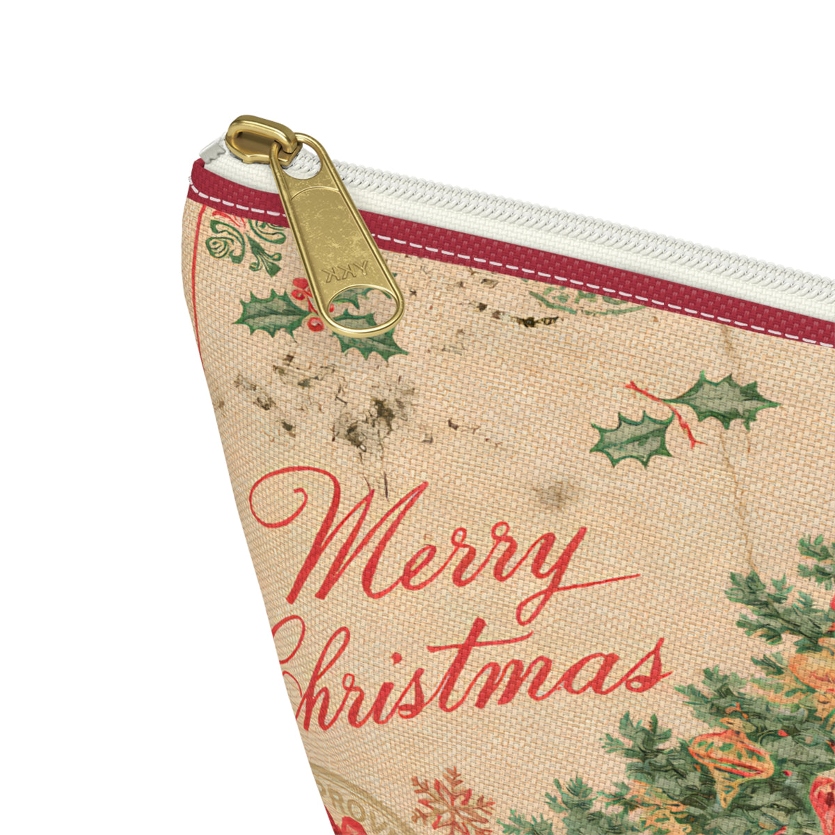 Vintage Noel Accessory Pouch