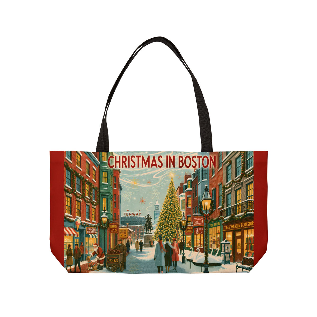 Christmas in Boston | Weekender Tote Bag