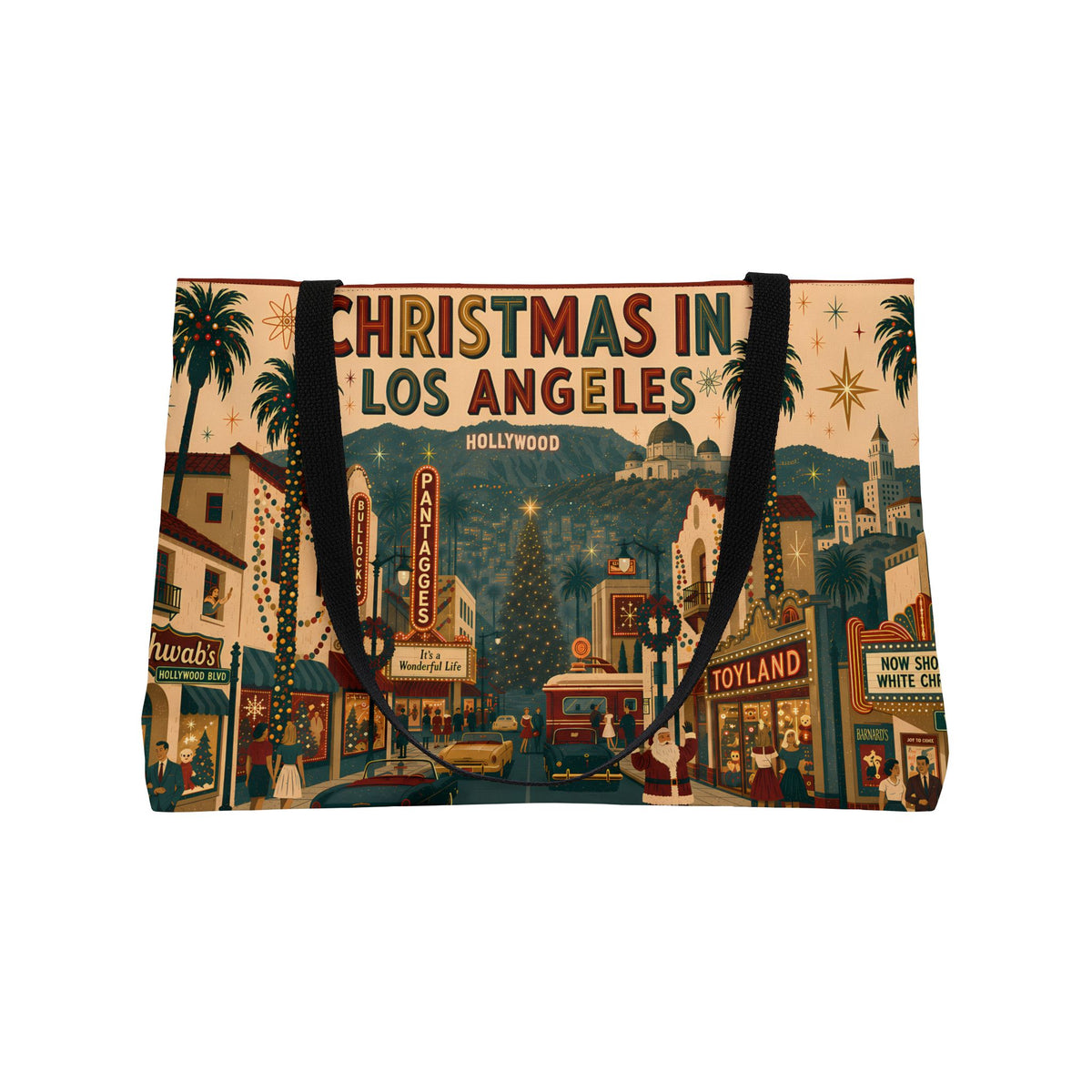 Christmas in Los Angeles | Weekender Tote Bag