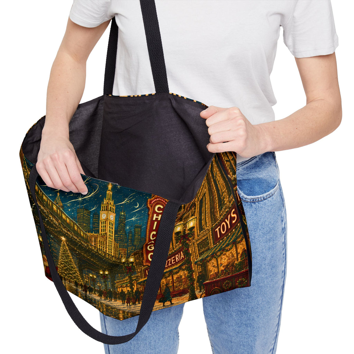 Christmas in Chicago | Weekender Tote Bag