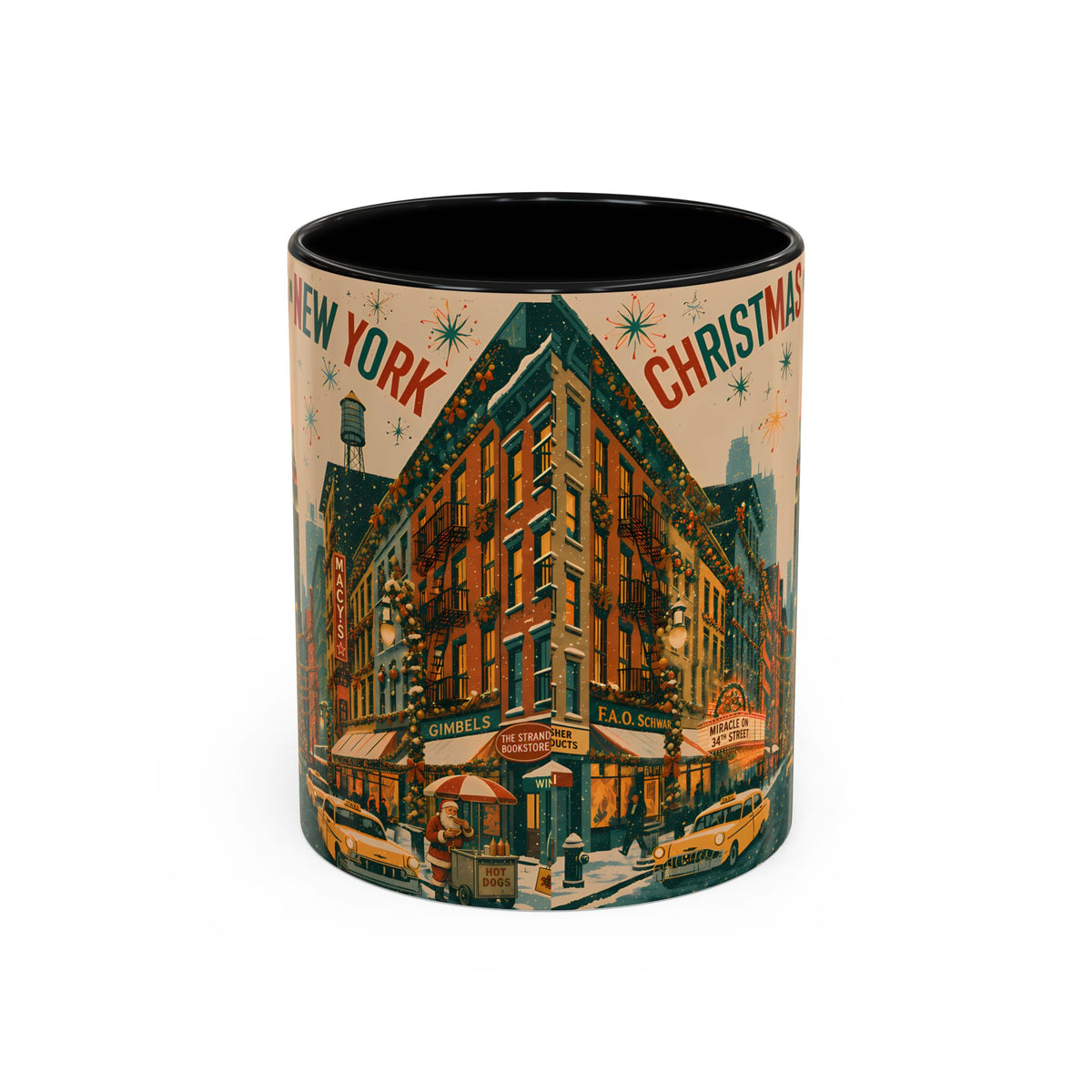 Christmas in New York City Coffee Mug (11oz)