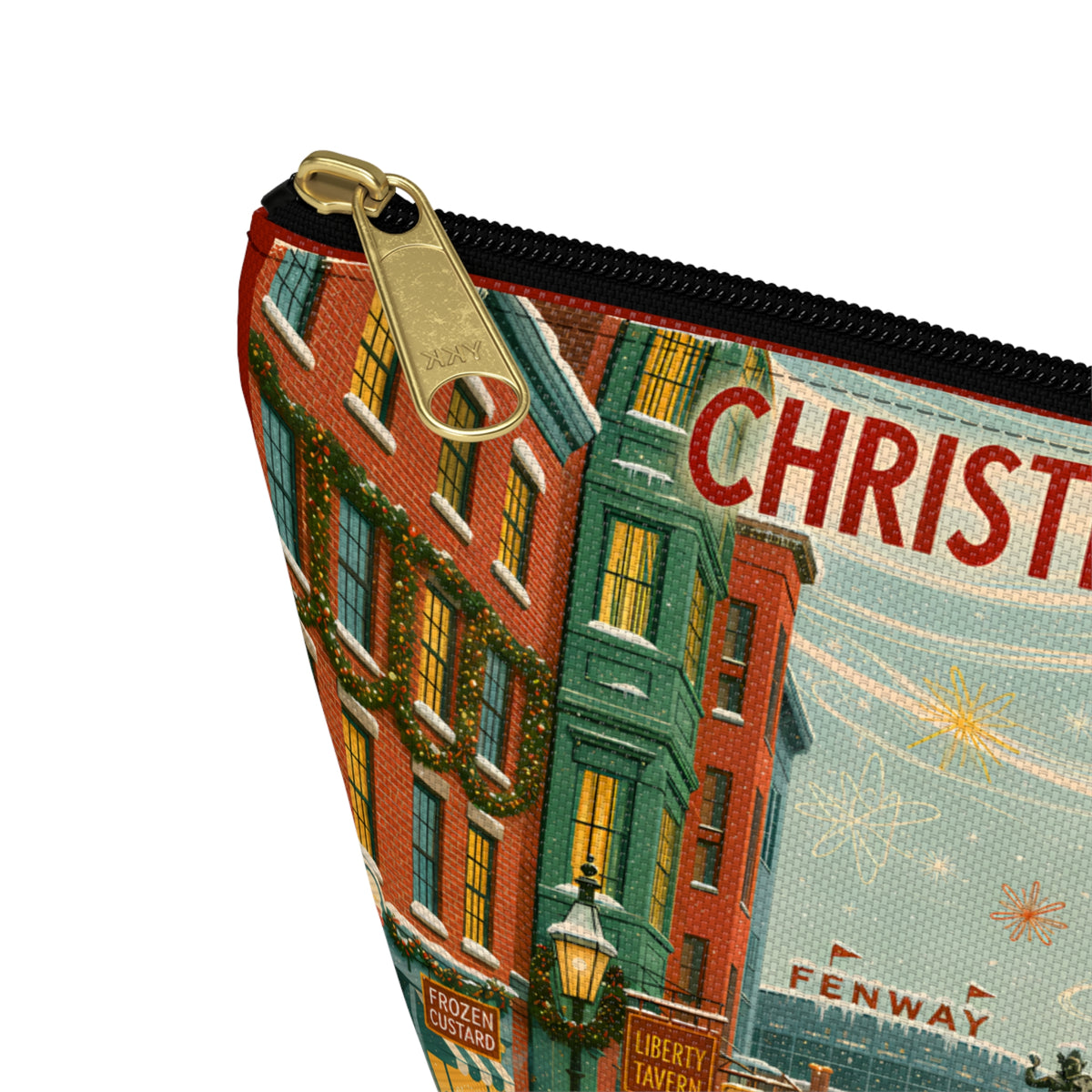 Christmas in Boston Accessory Pouch