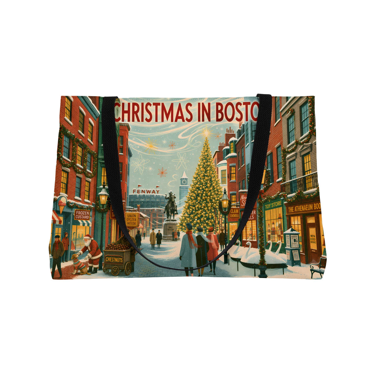 Christmas in Boston | Weekender Tote Bag