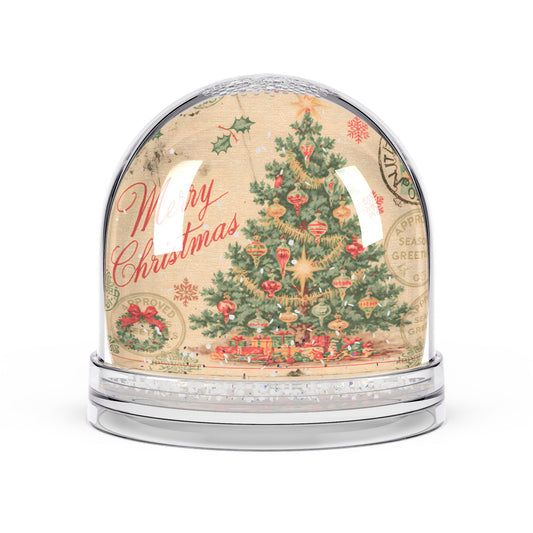 Vintage Noel Snow Globe