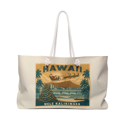 Christmas in Hawaii - Weekender Bag