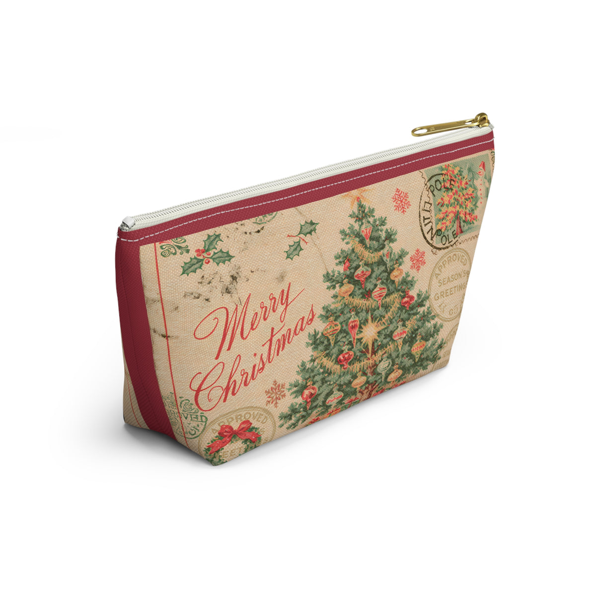 Vintage Noel Accessory Pouch