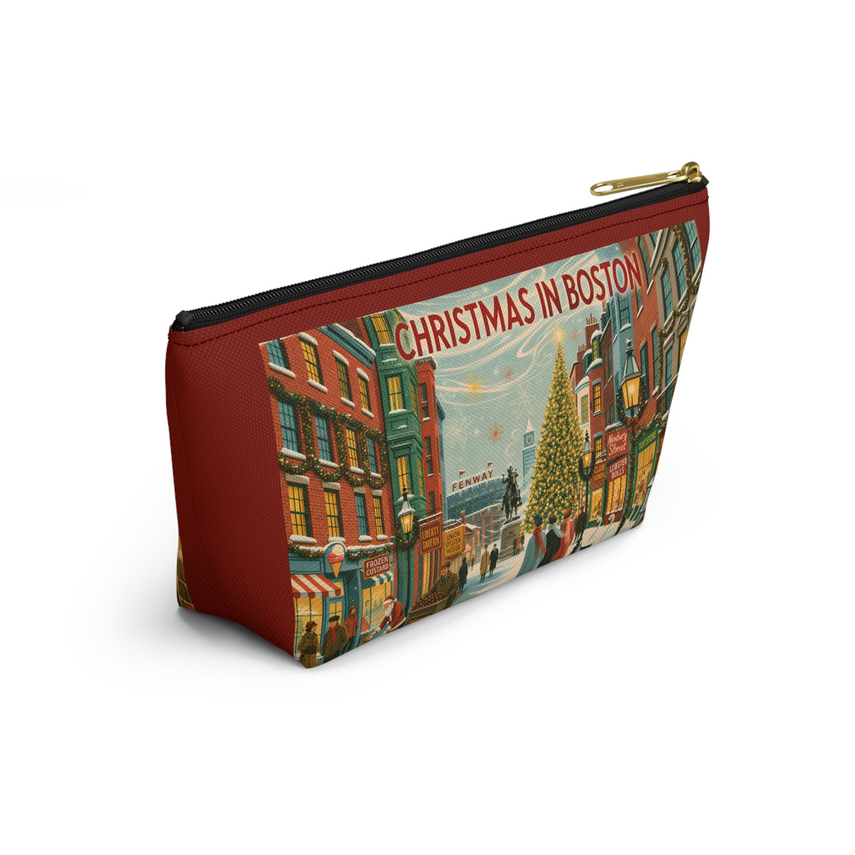 Christmas in Boston Accessory Pouch