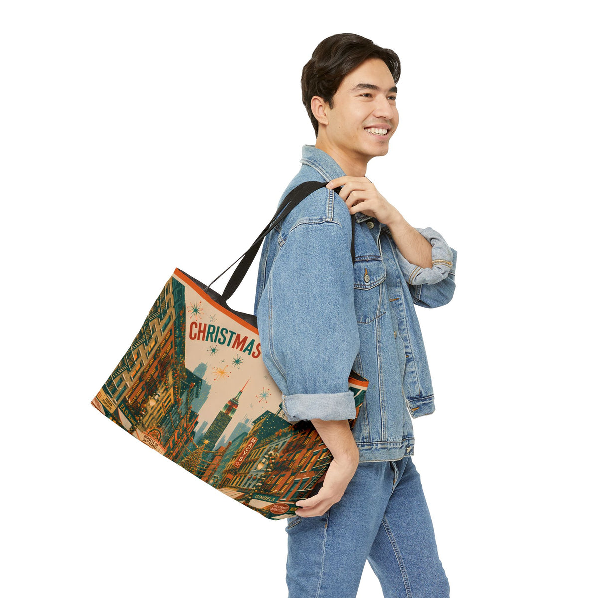 Christmas In New York Weekender Tote Bag