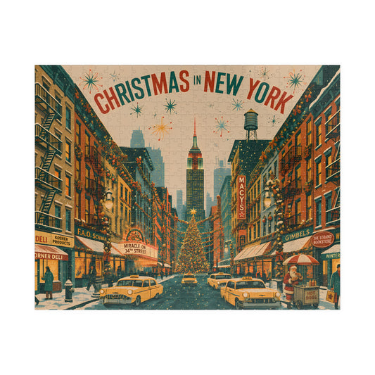 Christmas in New York | 520-Piece Christmas Puzzle
