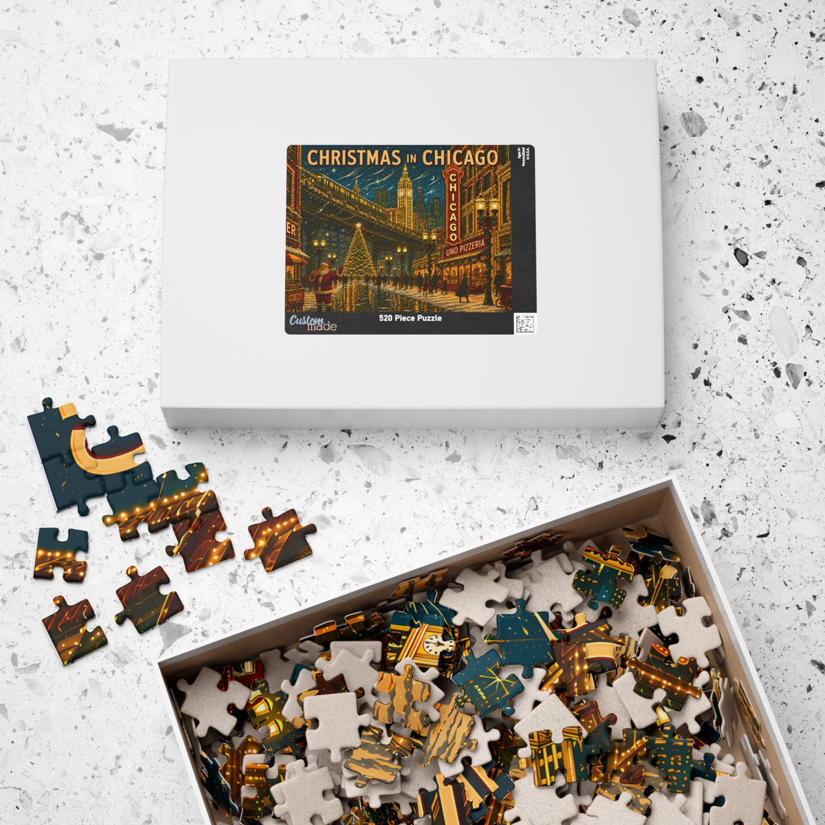 Christmas in Chicago | 520-Piece Christmas Puzzle