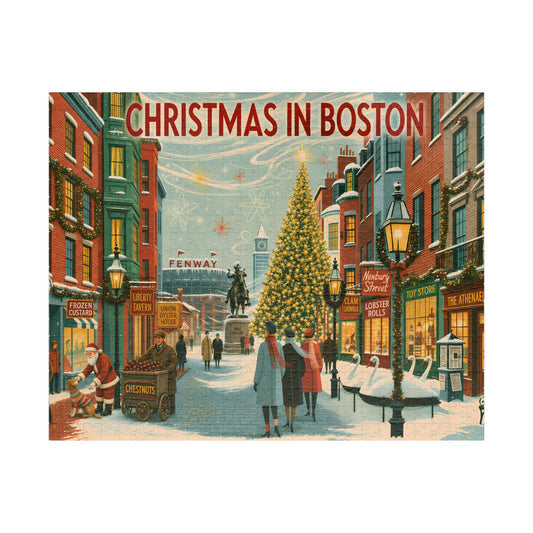 Christmas in Boston | 520-Piece Christmas Puzzle