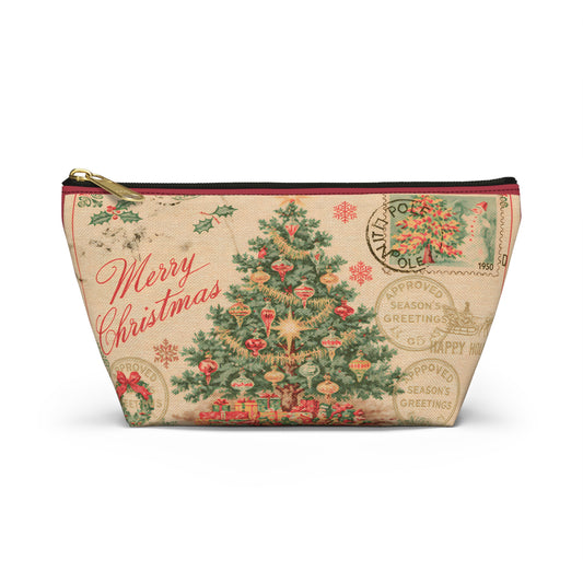 Vintage Noel Accessory Pouch