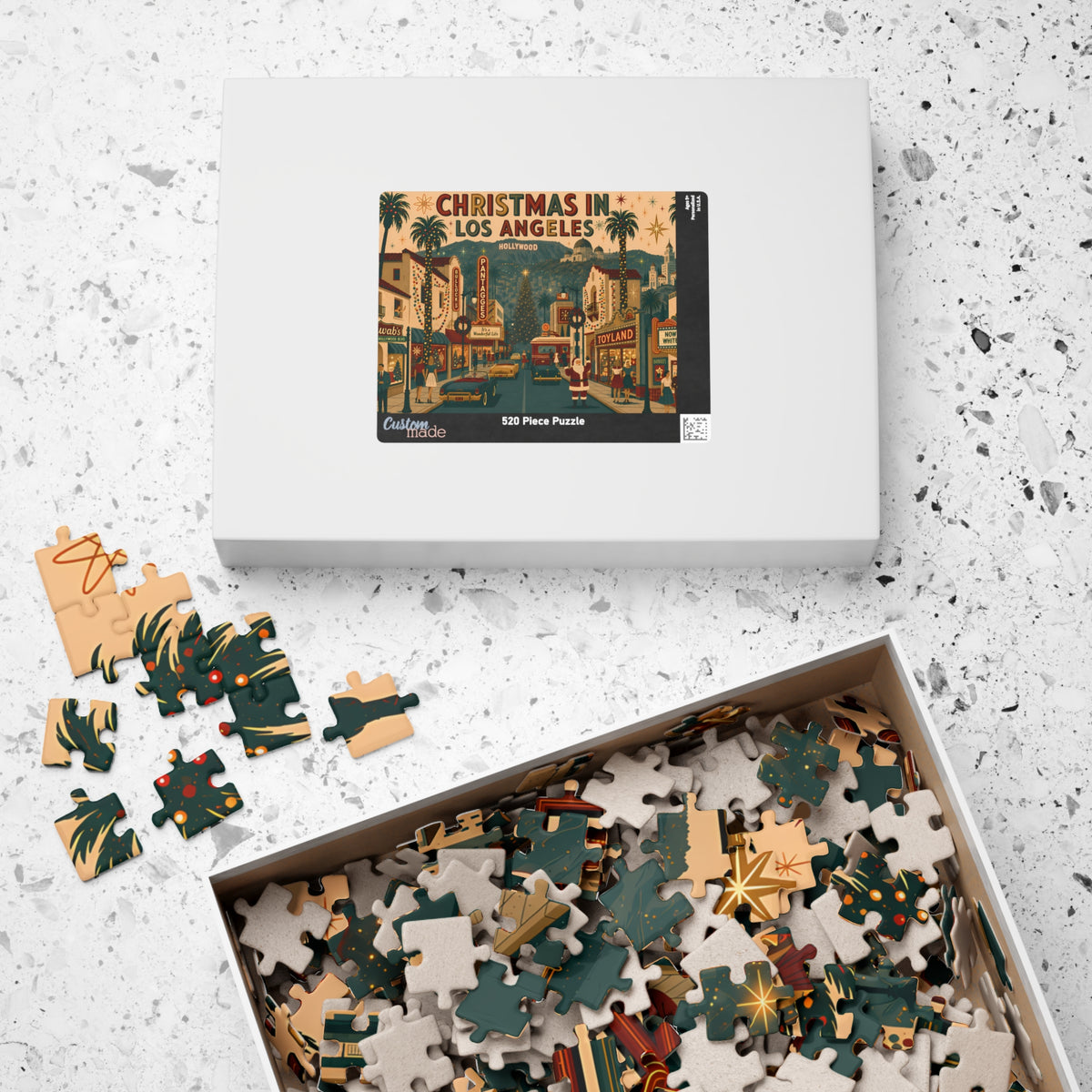 Christmas in Los Angeles | 520-Piece Christmas Puzzle