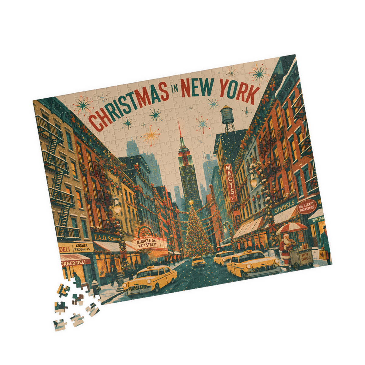 Christmas in New York | 520-Piece Christmas Puzzle
