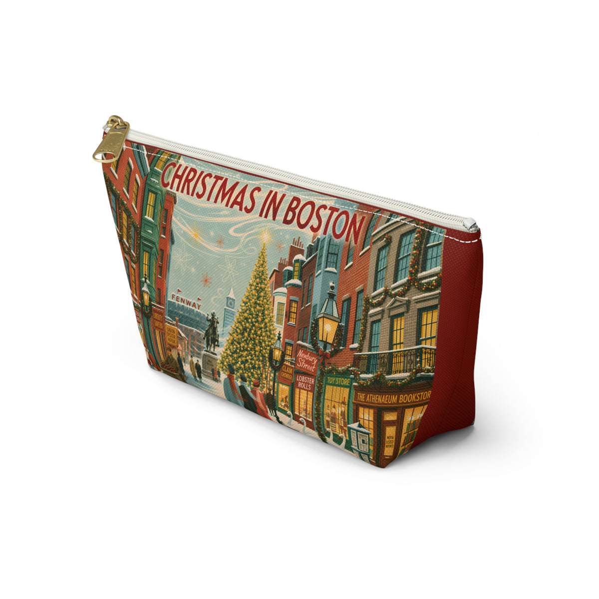 Christmas in Boston Accessory Pouch