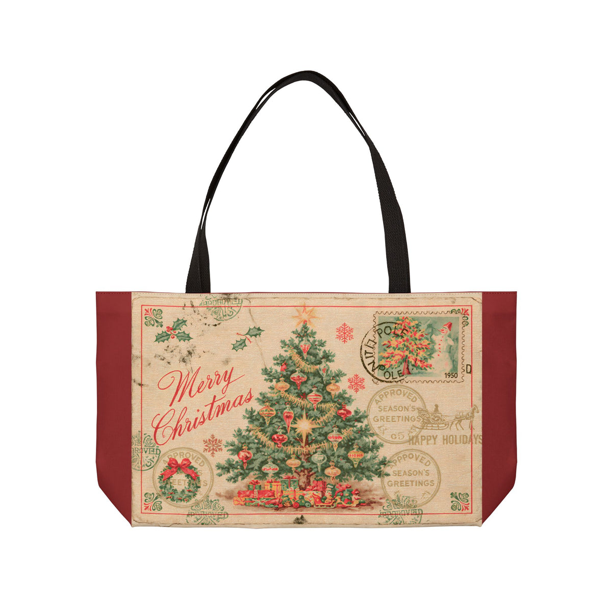 Vintage Noel | Weekender Tote Bag