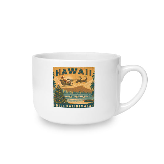 Christmas in Hawaii | 25oz Christmas Latte Mug