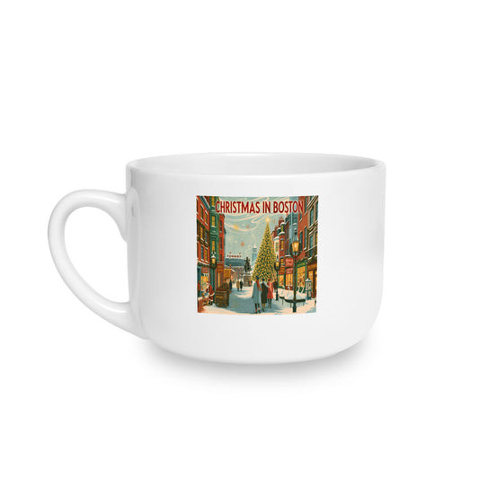 Christmas in Boston | 25oz Christmas Latte Mug