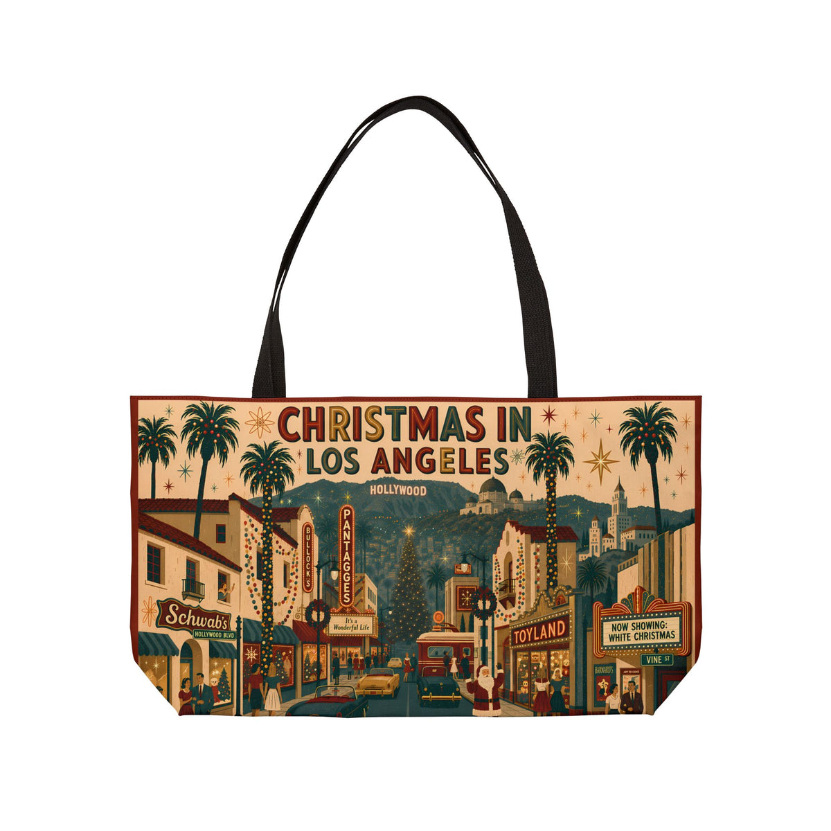 Christmas in Los Angeles | Weekender Tote Bag