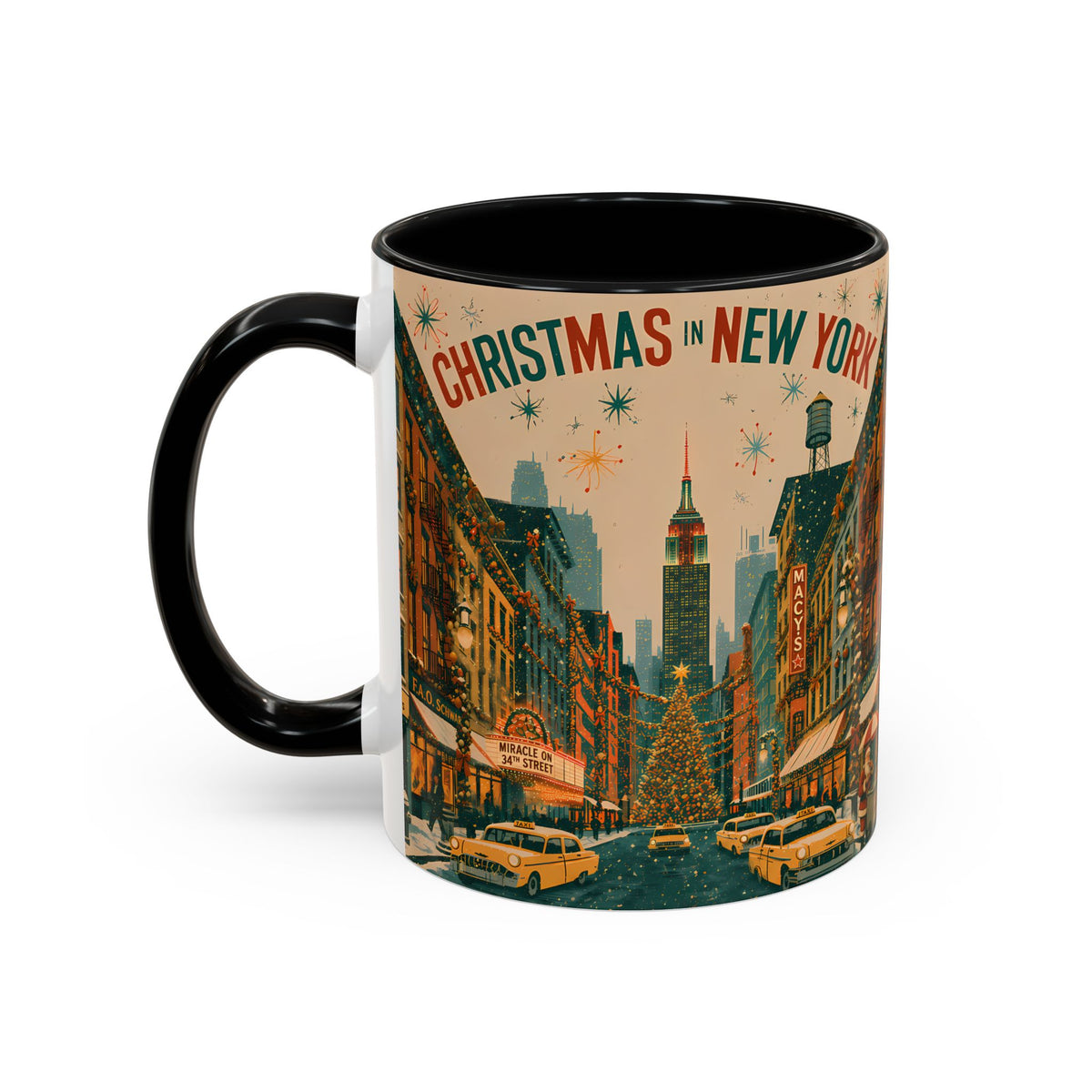 Christmas in New York City Coffee Mug (11oz)