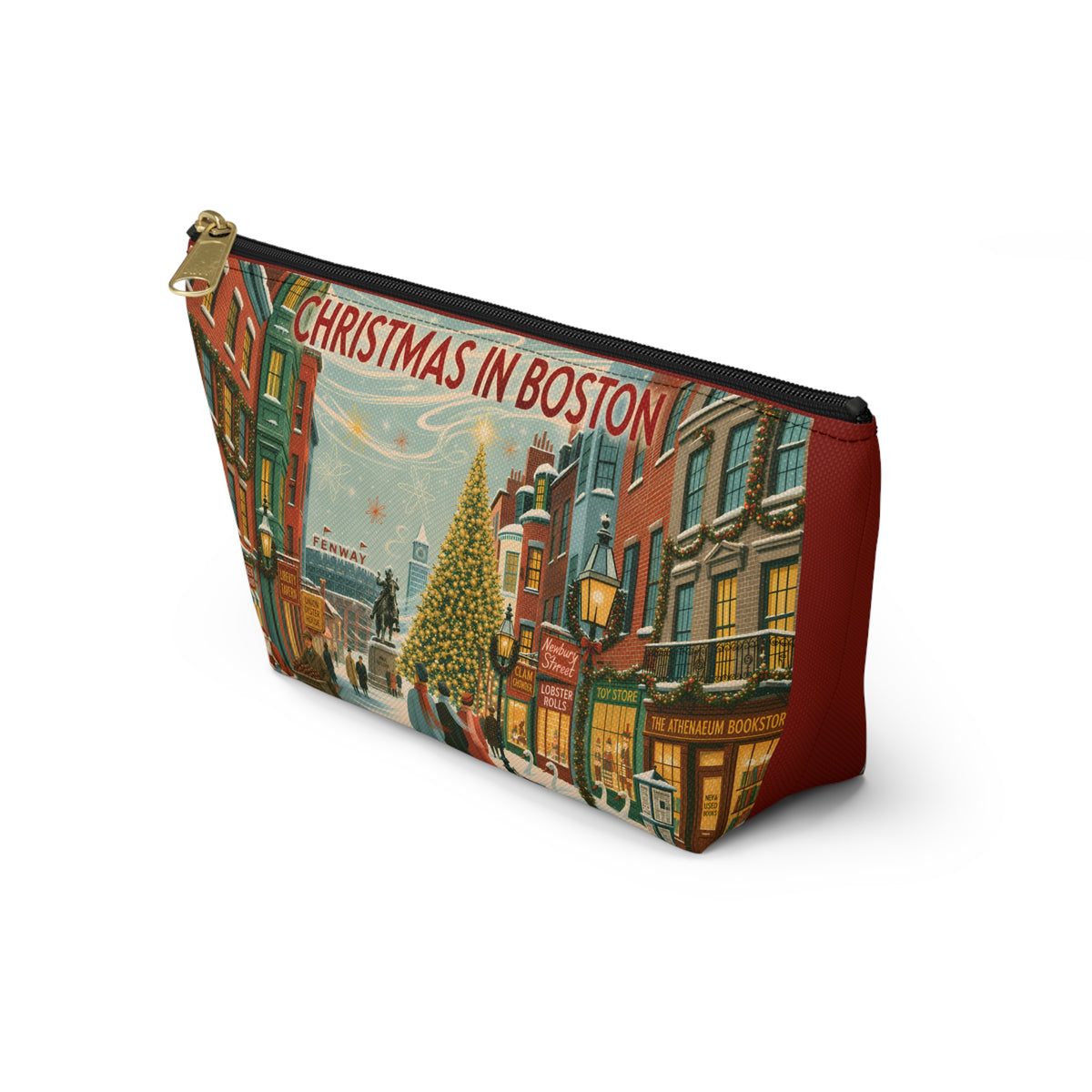 Christmas in Boston Accessory Pouch