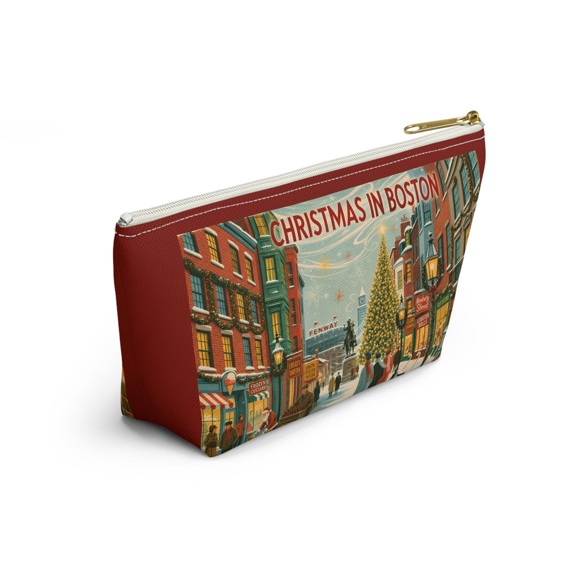 Christmas in Boston Accessory Pouch