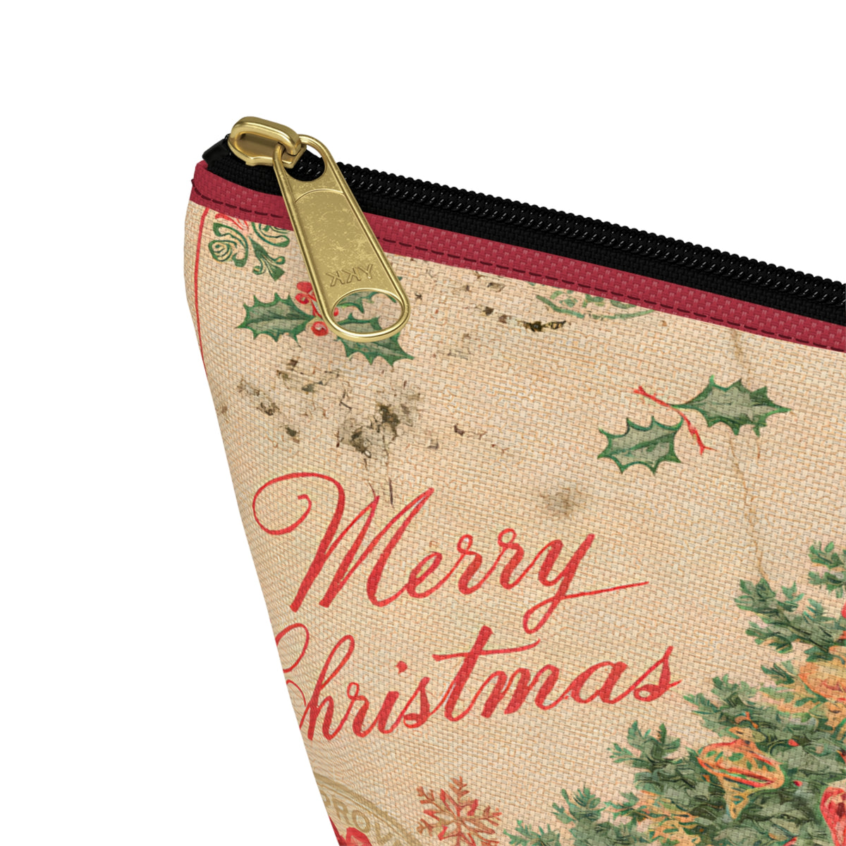 Vintage Noel Accessory Pouch