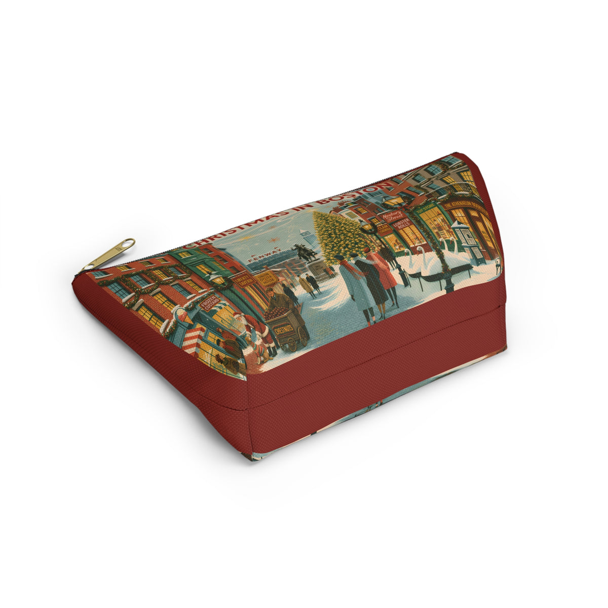 Christmas in Boston Accessory Pouch