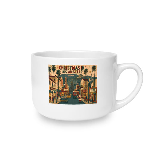 Christmas in Los Angeles | 25oz Christmas Latte Mug