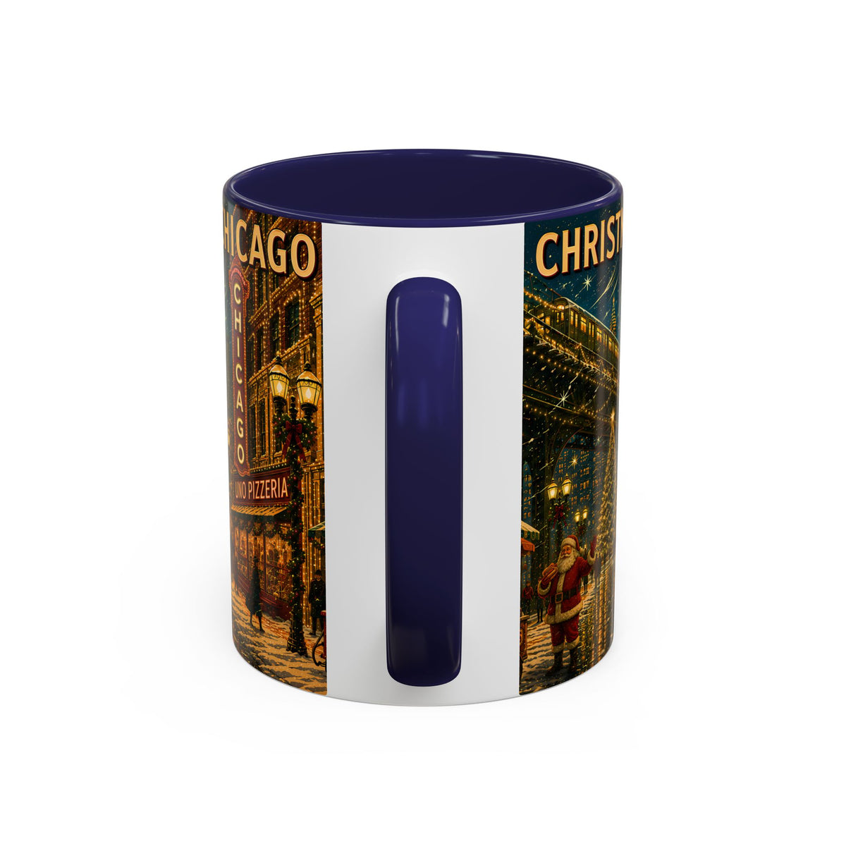 Christmas in Chicago Coffee Mug (11oz)