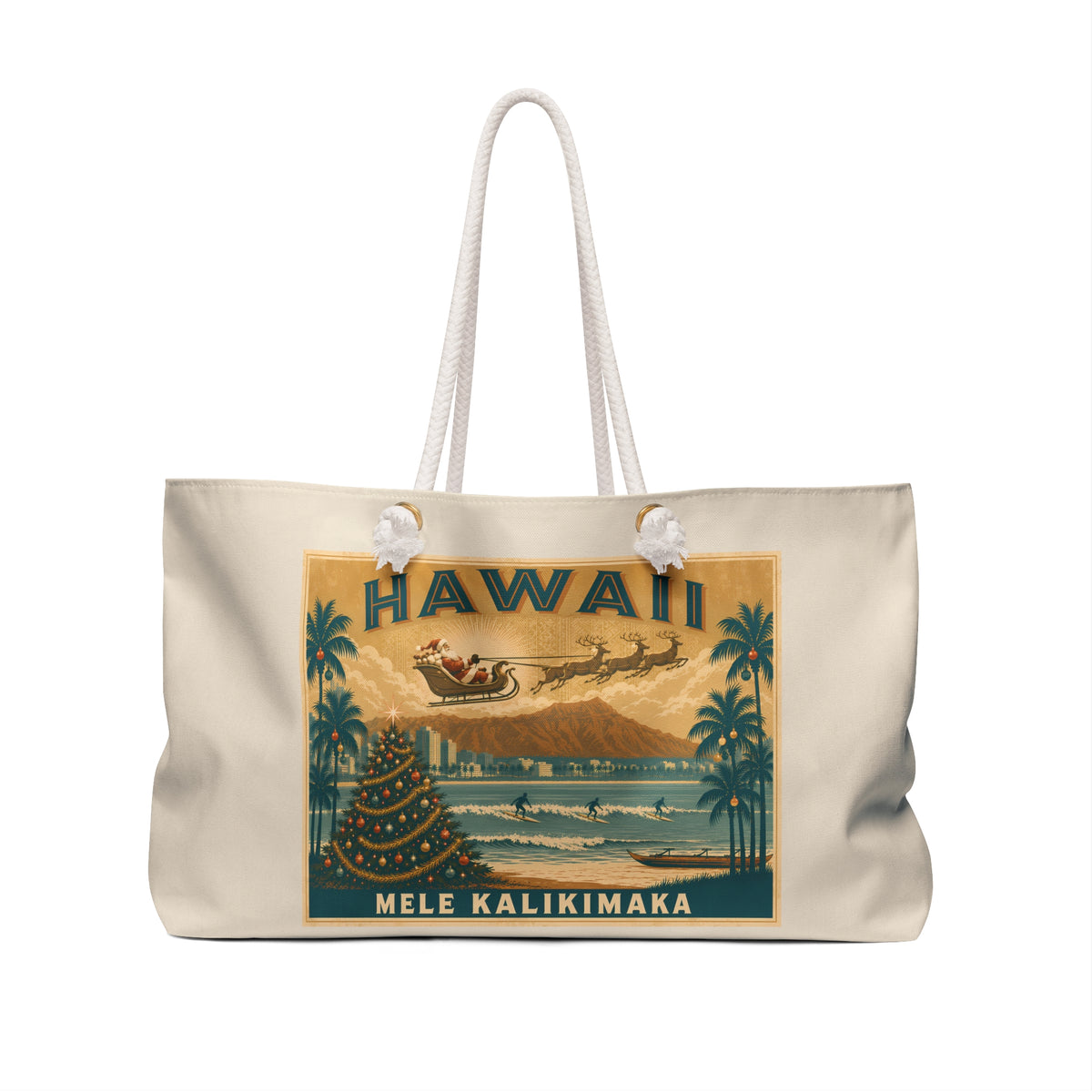 Christmas in Hawaii - Weekender Bag