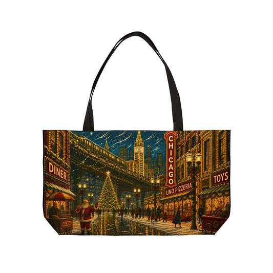 Christmas in Chicago | Weekender Tote Bag